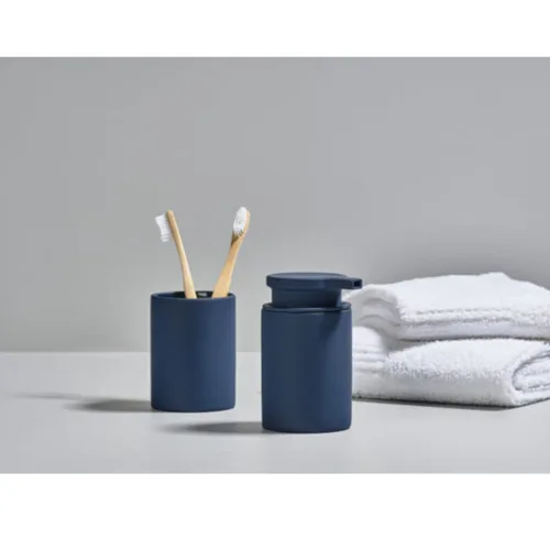 כוס למברשת שיניים Karma - כחול Zone Denmark