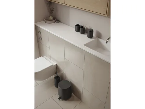 מארז אביזרי אמבט מסדרת TIME - שחור Zone Denmark