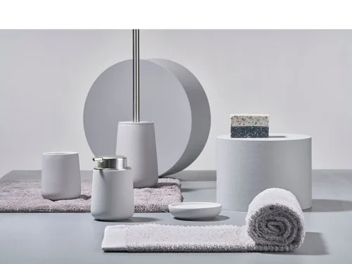 מארז אביזרי אמבט מסדרת NOVA - לבן Zone Denmark