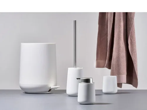 מארז אביזרי אמבט מסדרת NOVA - לבן Zone Denmark