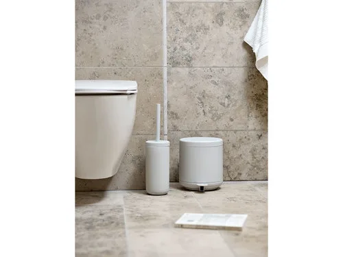 מתקן למברשת אסלה Ume - אפור - soft grey Zone Denmark