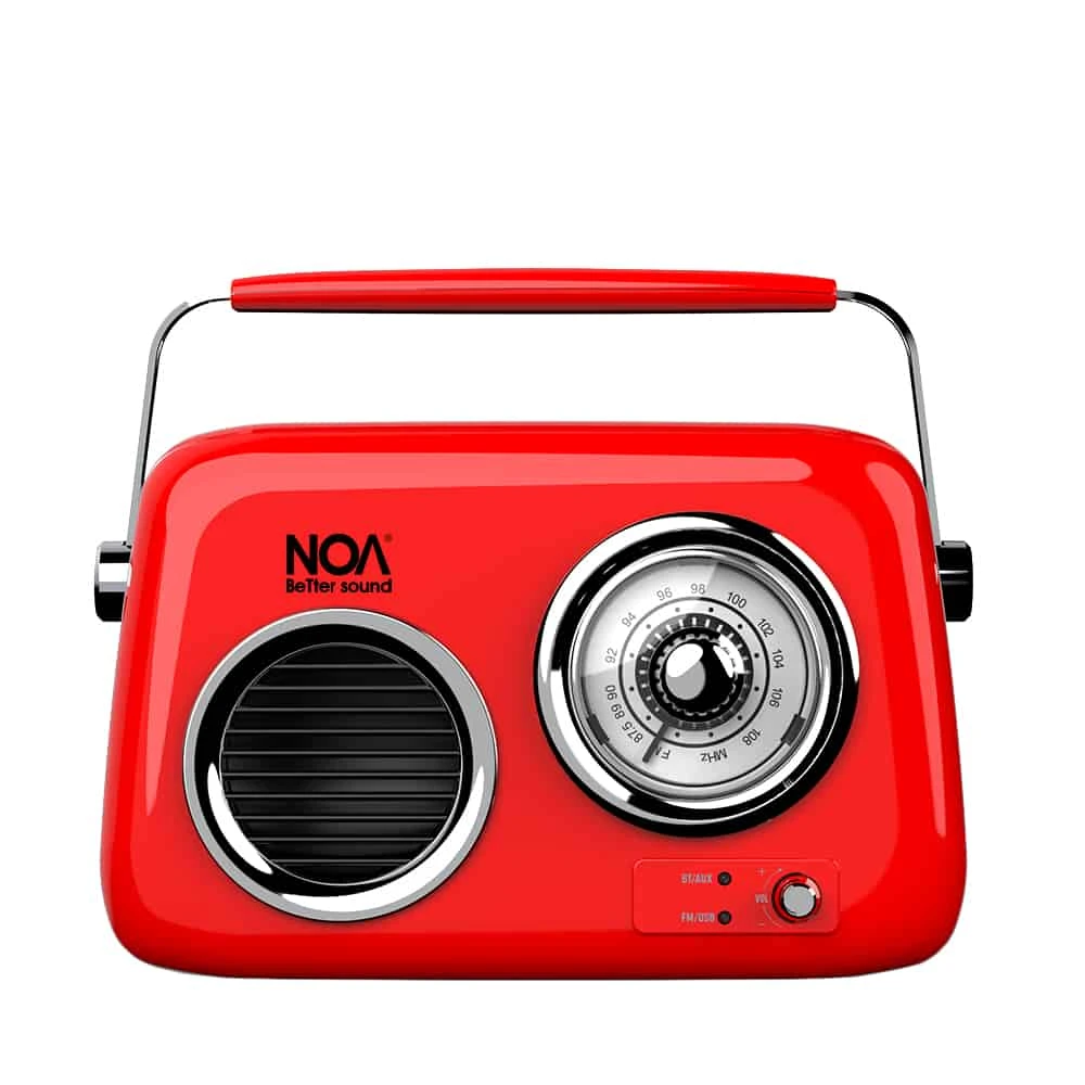 רדיו רטרו NOA אדום