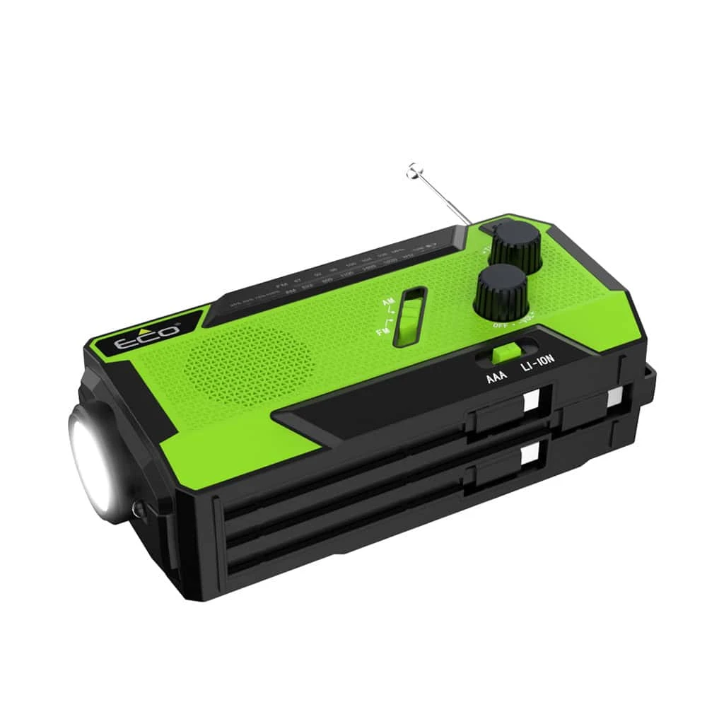 רדיו סולארי ECO 780 עם פנס וסוללת גיבוי