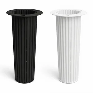 רגל עגולה מחורצת קוטר 20 סמ