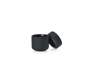 צנצנת עם מכסה לצמר גפן Ume - שחור Zone Denmark