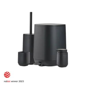 מארז אביזרי אמבט מסדרת TIME - שחור Zone Denmark