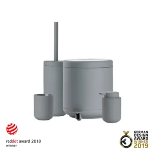 מארז אביזרי אמבט מסדרת UME - אפור Zone Denmark