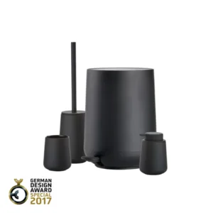 מארז אביזרי אמבט מסדרת NOVA ONE - שחור Zone Denmark
