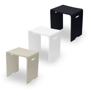 שרפרף חת אקרילי מוצק למקלחת, עומס עד 200 קג, ST203