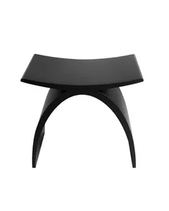 ספסל למקלחת ANIA קוריאן אקרילי - שחור מט