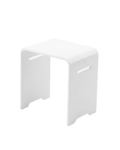 ספסל למקלחת KIRA קוריאן אקרילי - לבן מט