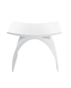 ספסל למקלחת ANIA קוריאן אקרילי - לבן מט