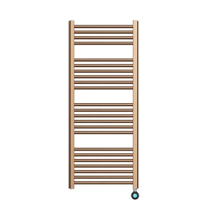 מחמם מגבות Classic Straight 500W 120×50 רוז גולד PVD